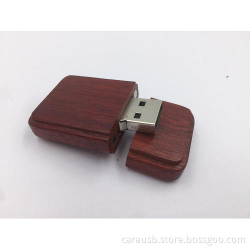 Carausb custom Mahogany usb drives redwood flash memory sticks
